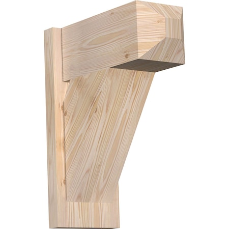 Ekena Millwork Traditional Craftsman Smooth Outlooker, Douglas Fir, 7 1/2"W x 16"D x 20"H OUT08X16X20TRA04SDF